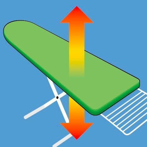 Masă de călcat PROFESSIONAL + husă din bumbac, WENKO