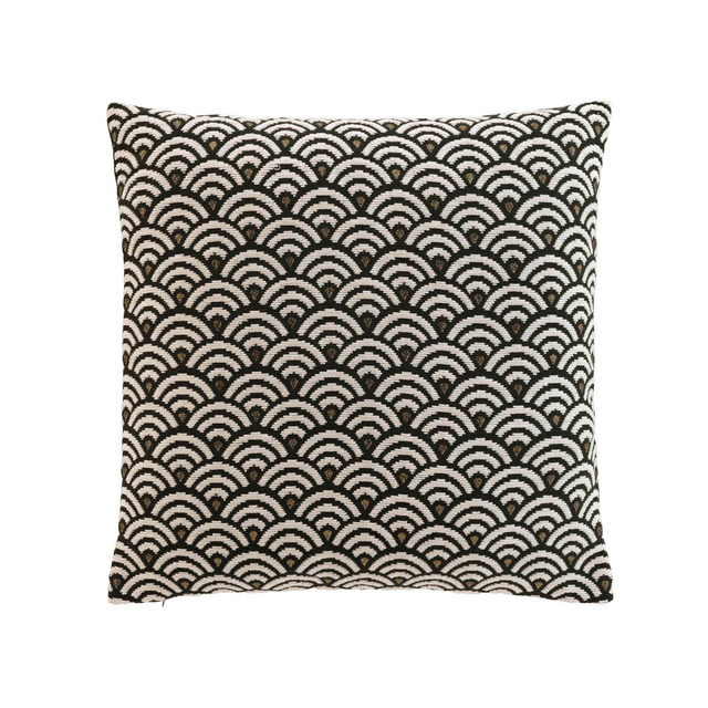 Pernă jacquard decorativă cu husă, 45 x 45 cm