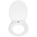 Capac toaleta Mora - Duroplast, sistem lent de inchidere, WENKO