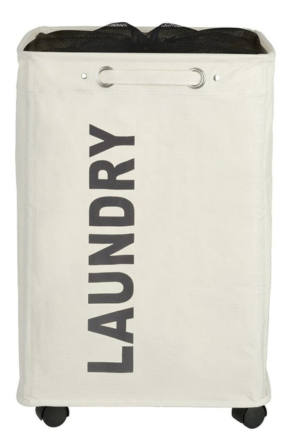 Coș de rufe QUADRO - recipient de 79 l, WENKO, bej