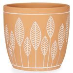 Husa ghiveci din teracota LEAVES