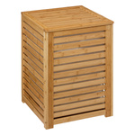 Coș pentru rufe Sicela din bambus, 40 x 40 x 58 cm