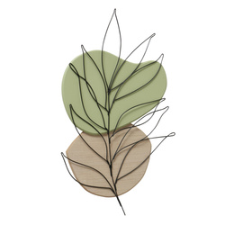 Decor de perete LYDIA, 30,5 cm