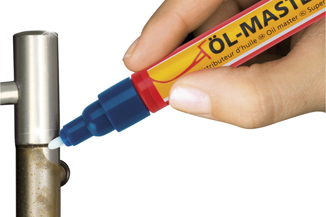 Marker cu ulei pentru îndepărtarea etichetelor