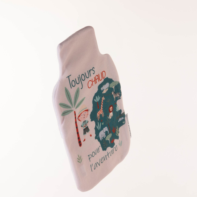 Husă pentru sticla de apă cu imprimeu KIDS