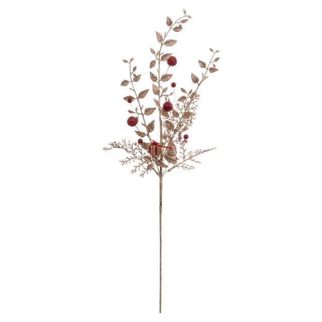 Crenguta pentru coroana de Craciun, 75 cm