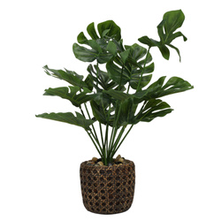 Plantă artificială MONSTERA, 37 cm