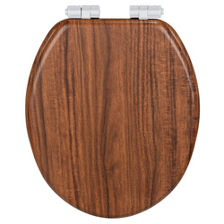 Capac toaleta CHESTNUT, MDF, Fix-Clip, WENKO