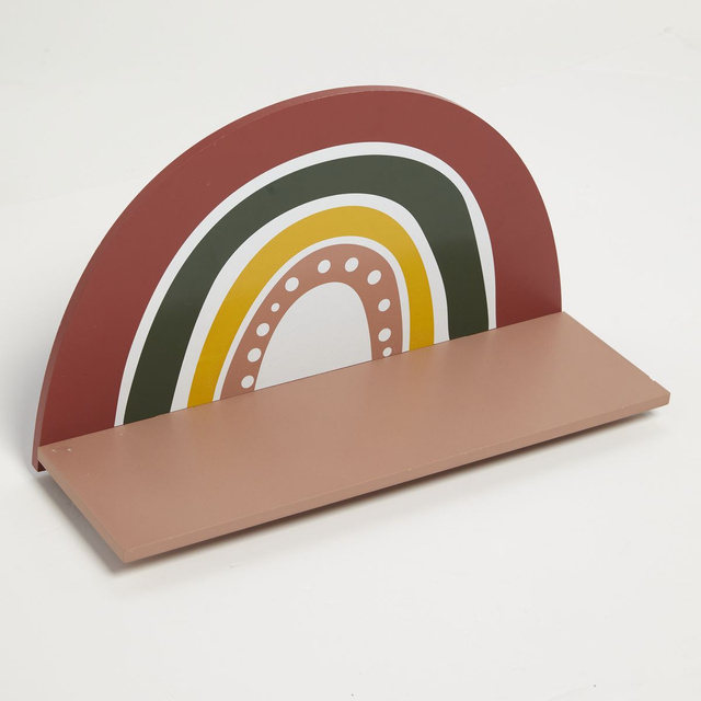 Raft curcubeu pentru camera copiilor HEAD IN THE CLOUDS, 41,5 x 10 x 31,5 cm