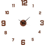 Ceas de perete 3D TETI, autoadeziv