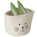 Coș textil pentru mărunțișuri NIKKEL cu model iepuraș