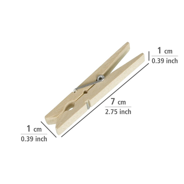 Clame pentru rufe, pentru spălat - 50 de bucăți în set, WENKO