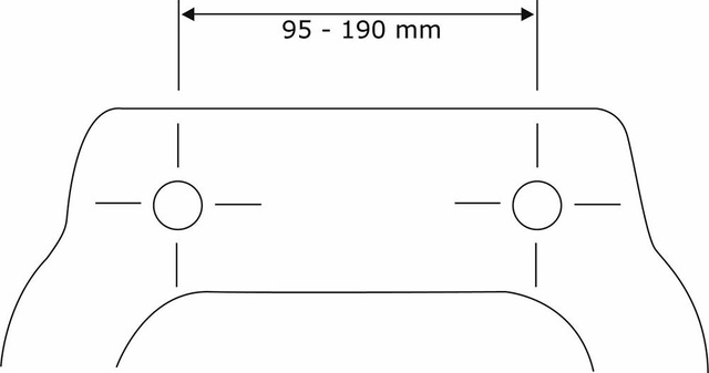 Capac universal pentru toaletă negru, fabricat din Thermoplast, cu un sistem inovator de asamblare