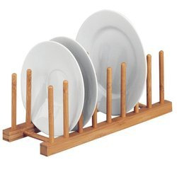 Suport pentru farfurii, organizator, 100% bambus, ZELLER