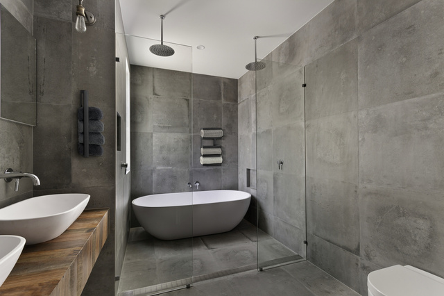 Suport prosoape, otel, negru mat, REITANI, WENKO