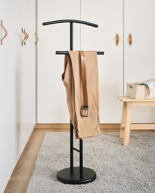 Cuier metalic pentru haine NORDIC SPACE, înălțime 114 cm