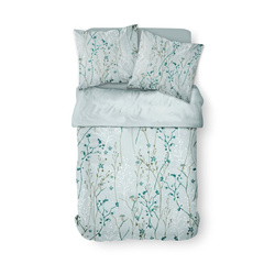 Lenjerie de pat din bumbac, pilota si 2 perne, 220 x 240 cm, LILES