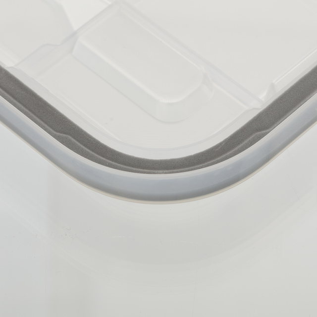 Cutie din plastic cu capac PROTECT, 18 l