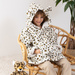 Hanorac copil Leopard cu glugă