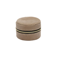 Cutie mică pentru bijuterii, catifea, Ø 8 cm