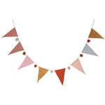 Ghirlanda pentru camera copilului cu steaguri, 160 x 18 cm