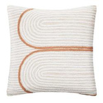 Perna decorativa Rivi, model brodat, bumbac, 40 x 40 cm