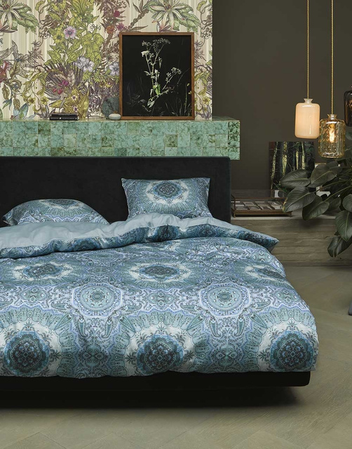 Set de lenjerie de pat din bumbac satinat, 140 x 220 cm, Essenza