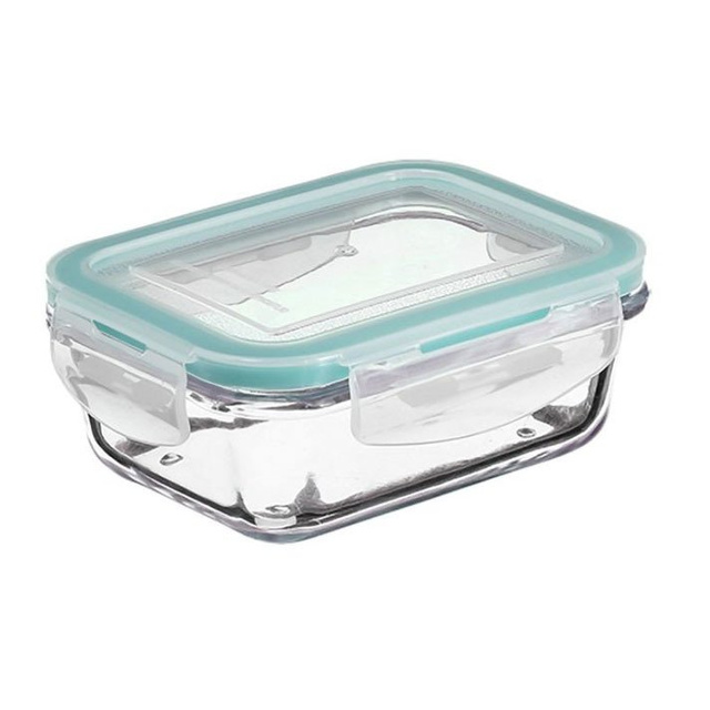 Recipient alimentar din sticla cu capac, 330 ml