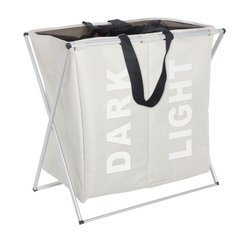 Containere pentru rufe DUO - 120 litri, WENKO, bej