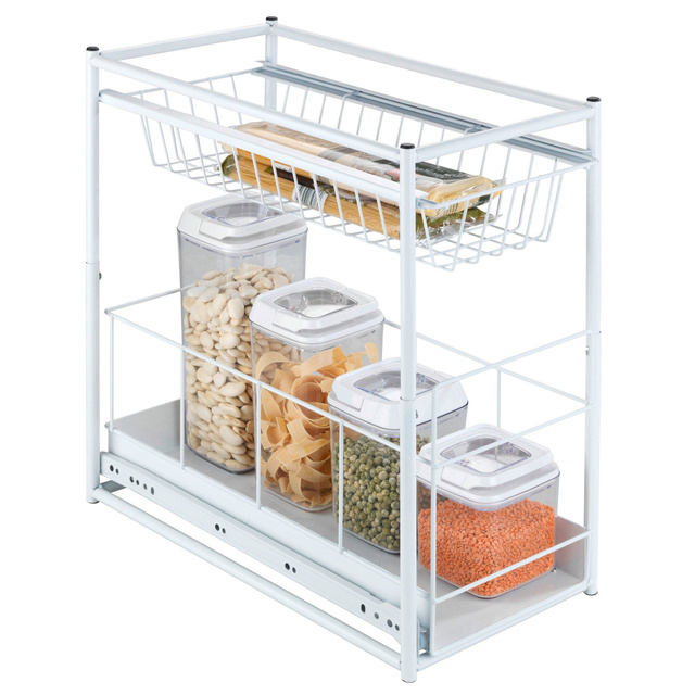 Raft de bucătărie extensibil, 45 x 23 x 45 cm