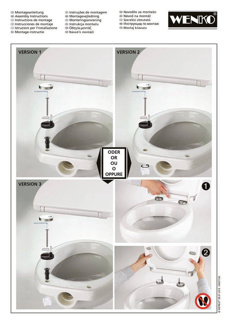 Capacul de toaletă KOS - Termoplast