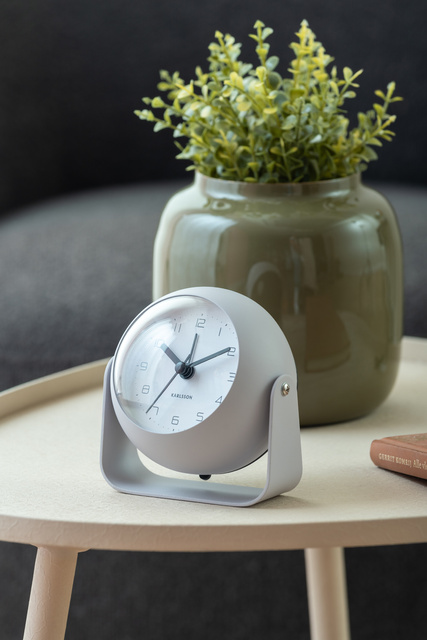 Ceas deșteptător analogic BUNKY, Ø 9 cm