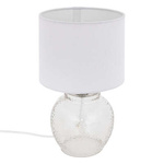 Lampă Teva sticlă transparentă înălțime 30 cm