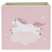 Cutie textila pentru jucarii Unicorn, 32 x 32 x 30 cm