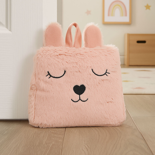 Opritor pentru ușă pentru camera copilului, animal cu urechi, 16 x 8 x 15 cm
