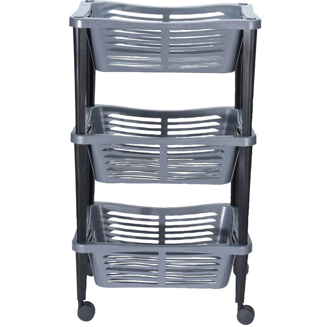 Carucior universal cu roti TROLLEY pentru baie, - 3 niveluri