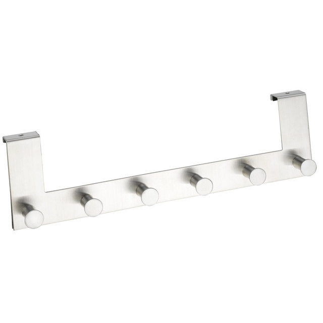 Suport pentru ușă - 6x cârlige pentru ușă CELANO, WENKO