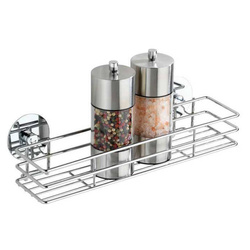 Raft de bucatarie pentru condimente TurboFix - otel cromat, WENKO