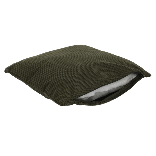 Pernă decorativă din catifea cu margine, 40 x 40 cm