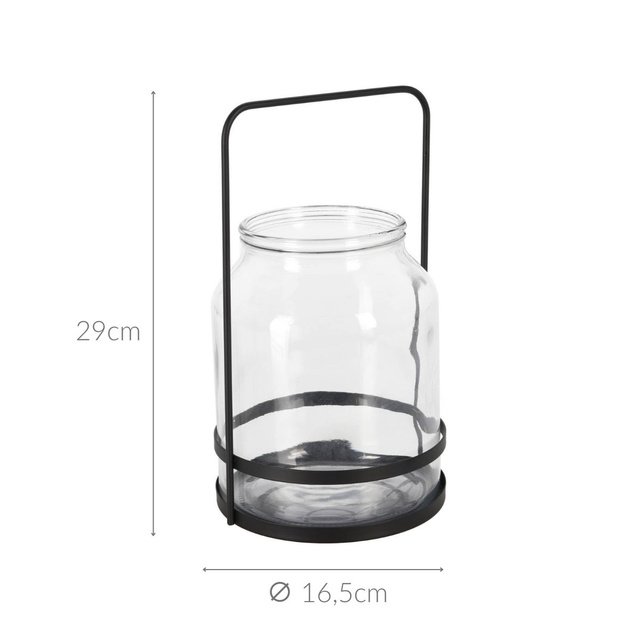 Suport pentru lumanare, maner metalic