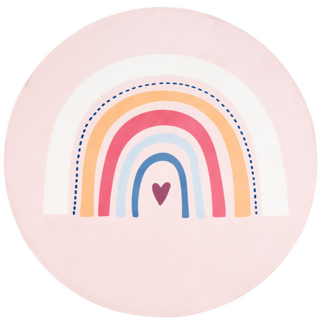 Covor rotund pentru camera copiilor, Ø 100 cm