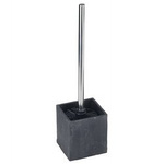 Recipient pentru perie SLATE ROCK + perie WC, WENKO