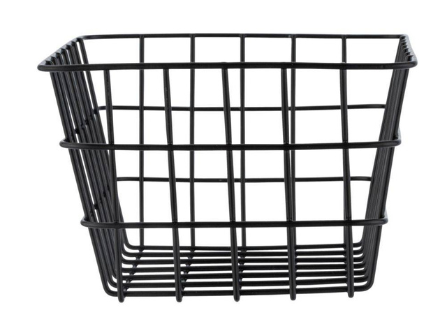 Coș de baie VIANA negru mat, Wenko