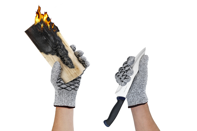 Mănuși rezistente la căldură, 2in1, bărbați