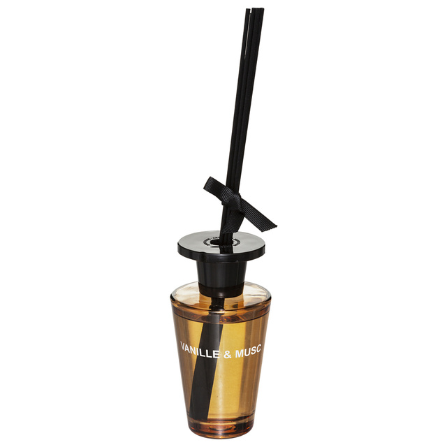 Difuzor de arome cu bețișoare, 150 ml, vanilie și mosc