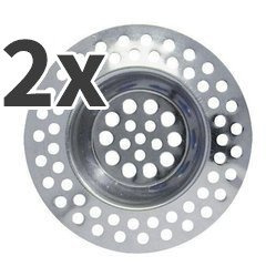 Două site pentru chiuvetă din oțel inoxidabil, WENKO