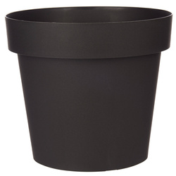 Ghiveci cu auto-udare, plastic, antracit