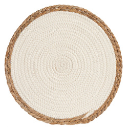 Individual de masa împletit din iarba de mare