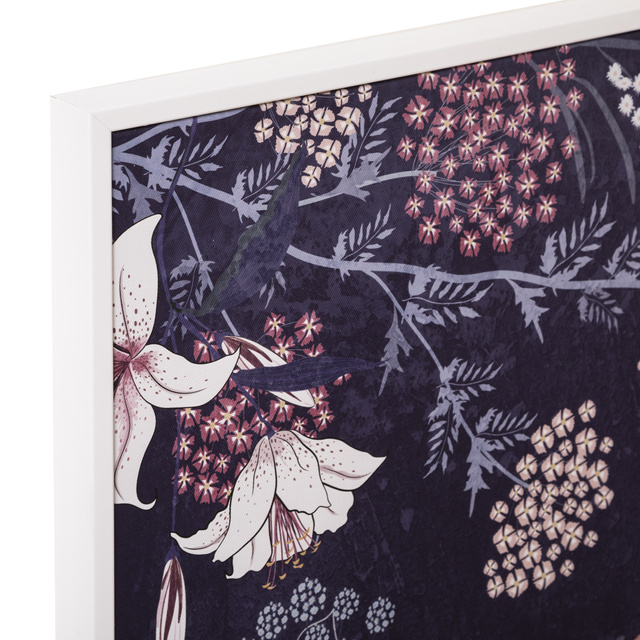 Poster cu rama Flori de Nopate, 60 x 90 cm