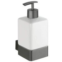 Distribuitor de săpun MONTELLA, culoare antracit, WENKO